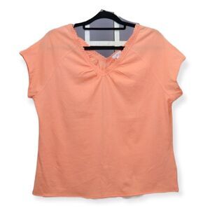 J Jill V Neck Top
